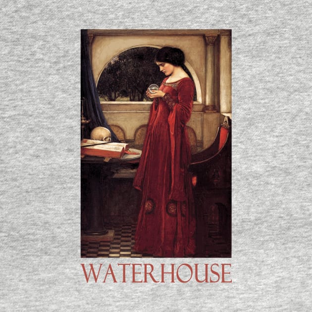 The Crystal Ball by John William Waterhouse by Naves